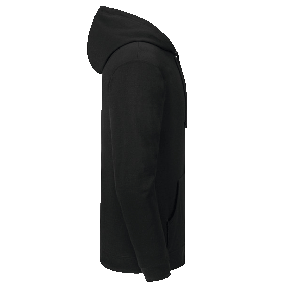 Black Full-zip Skate Hoddie Maxolut Brand 