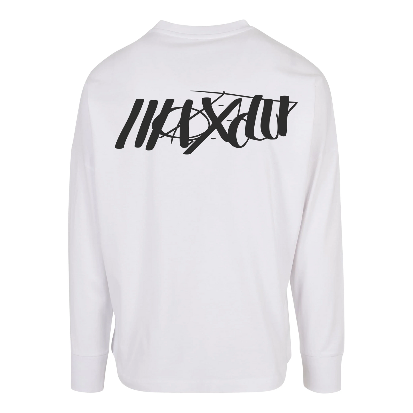 Oversize Long-Sleeve 'White' T-Shirt
