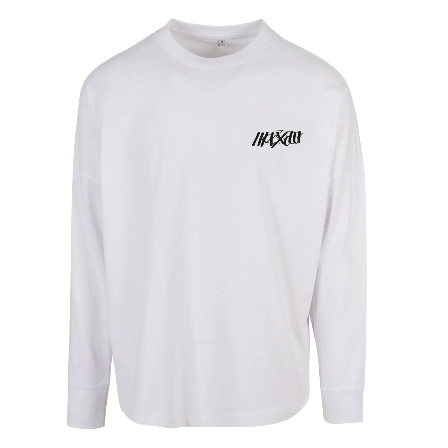 Oversize Long-Sleeve 'White' T-Shirt