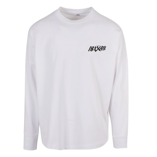 Oversize Long-Sleeve 'White' T-Shirt